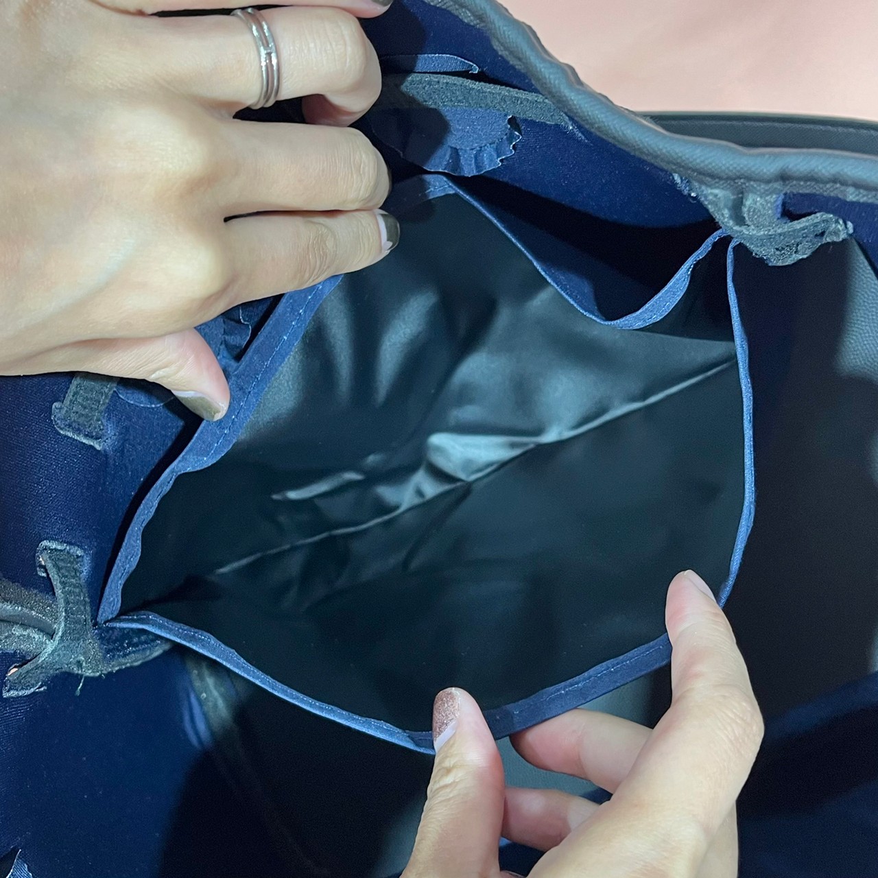 超軽量2wayバッグの内ポケット画像