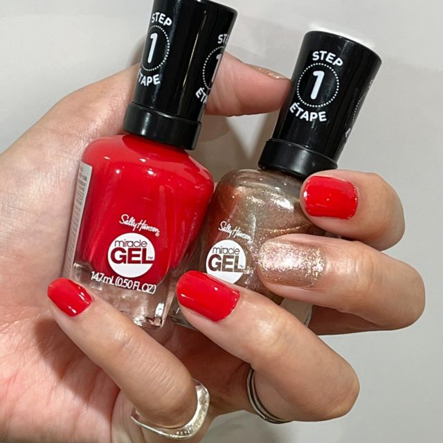 赤ネイル初心者さんも！レッドアイ×テラコッパ