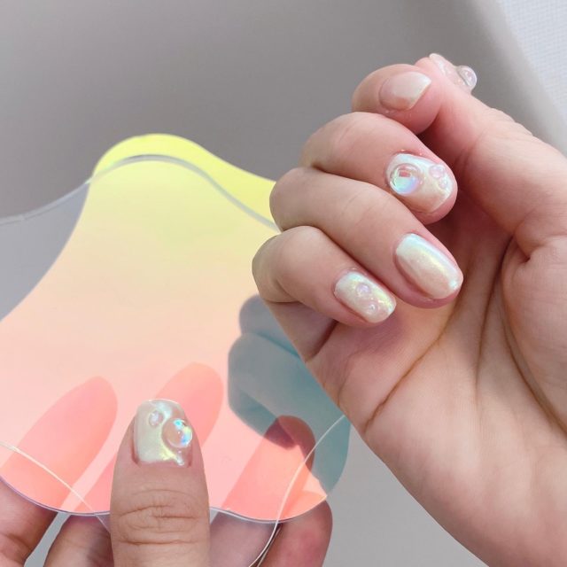 セルフネイル写真