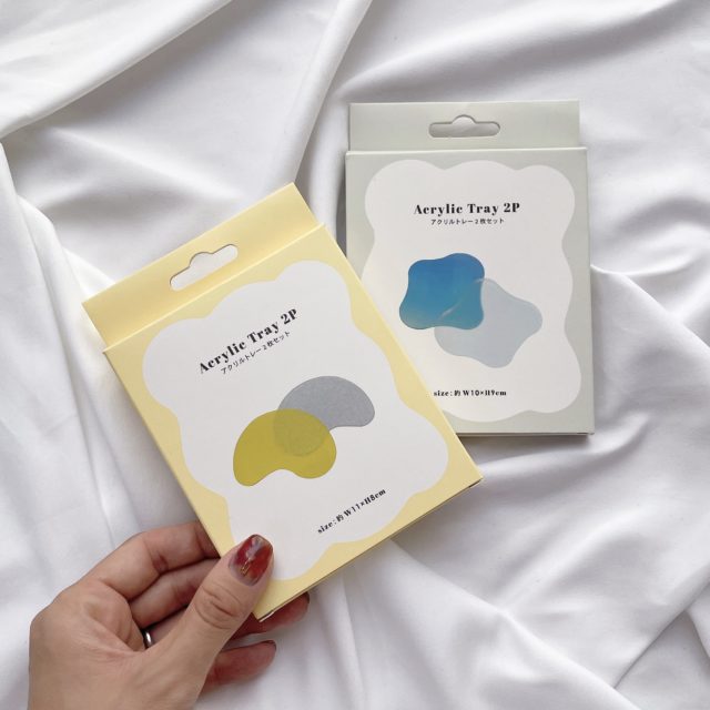 パケを持った写真