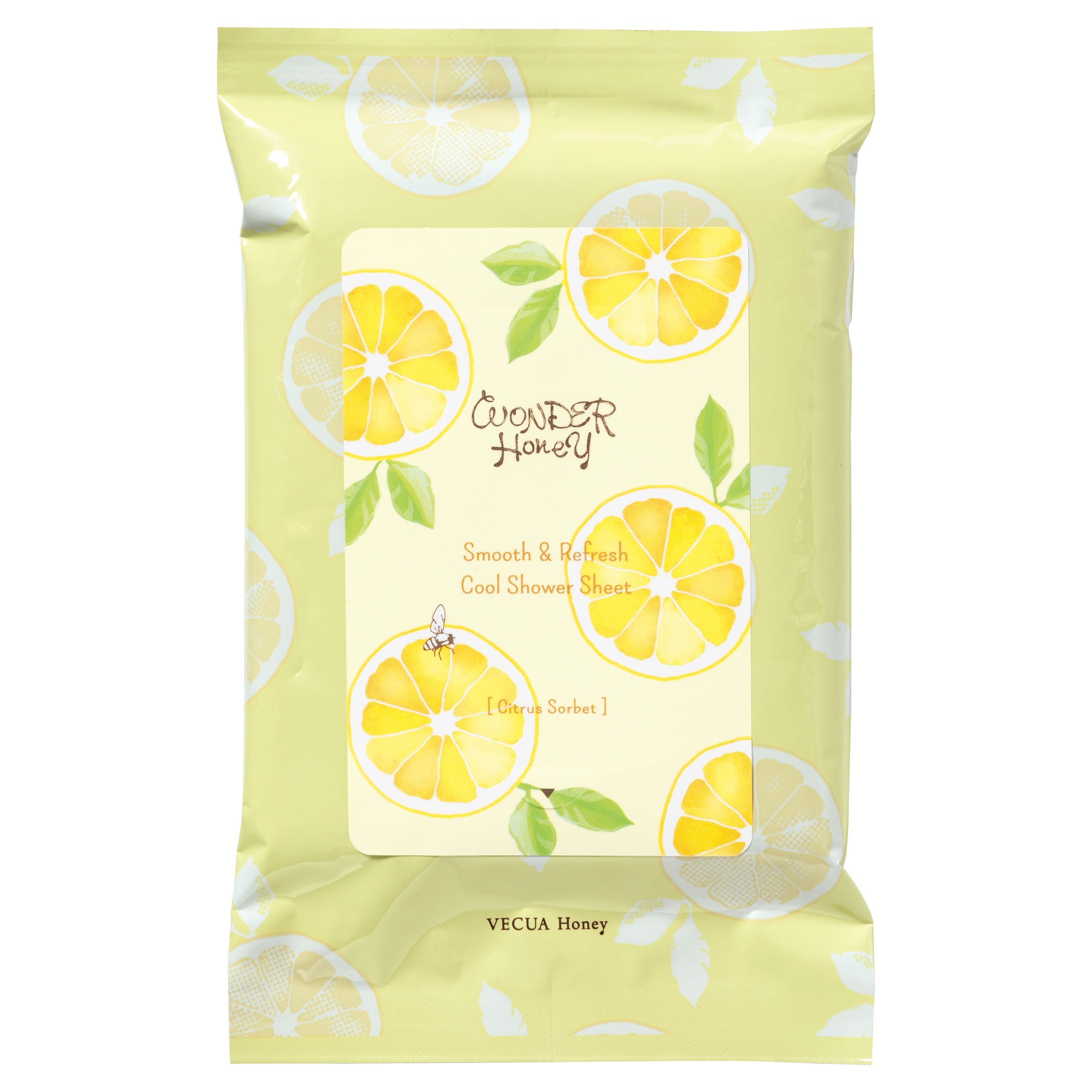  ワンダーハニー 素肌すっきりクールシャワーシート シトラスソルベ