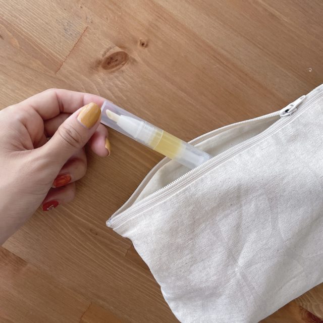 ポーチに入れる写真