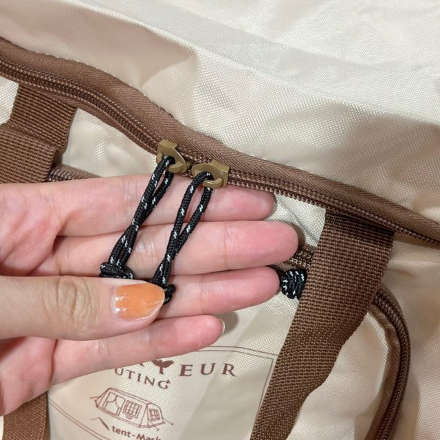 tent-Mark DESIGNS テント型収納バッグ･ファスナーの引き手