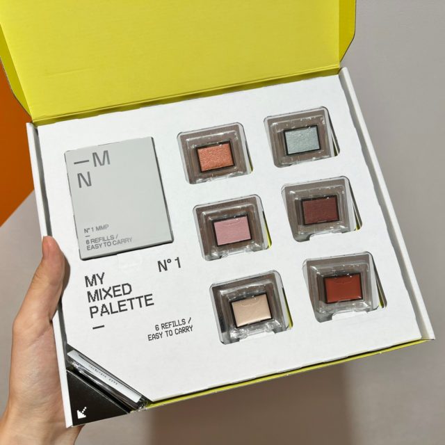 6色カスタムパレットの写真