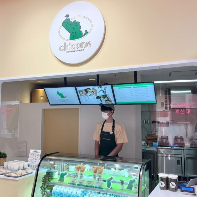 CHICONEのお店の外観