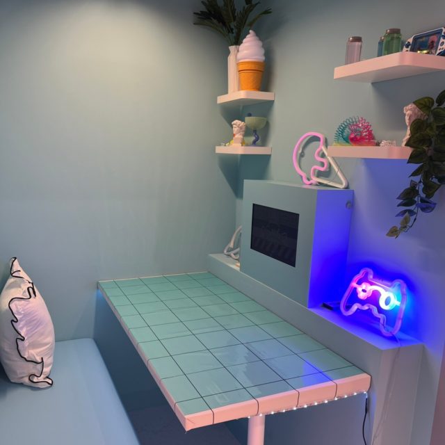 プライベートスペースのアイスクリームルーム