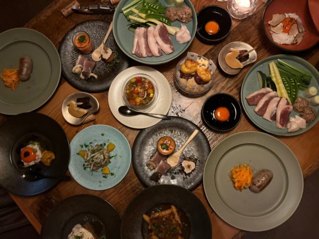 鴨料理のコース