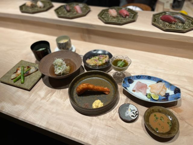 寿司コース料理