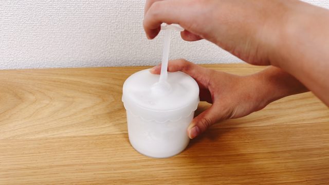 シャカシャカしているほいっぷるん