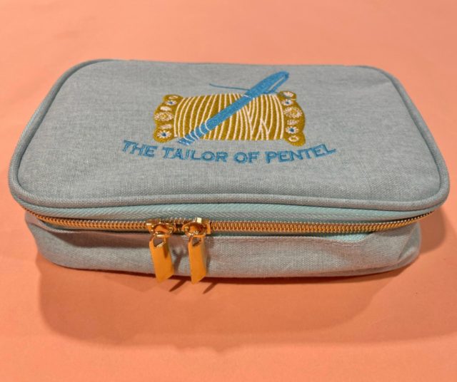 仕立て屋ぺんてるお道具ポーチのファスナー