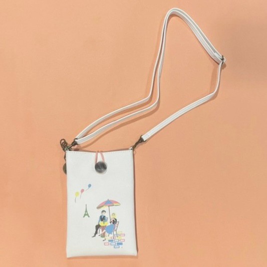 近江屋洋菓子店 レトロかわいいスマホポーチ