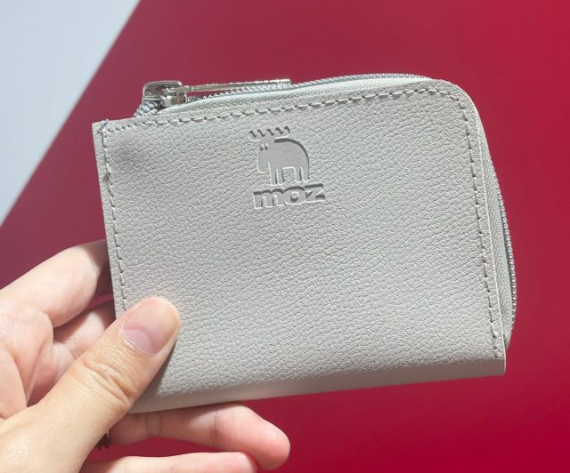 moz財布グレー