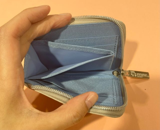 moz財布グレー中