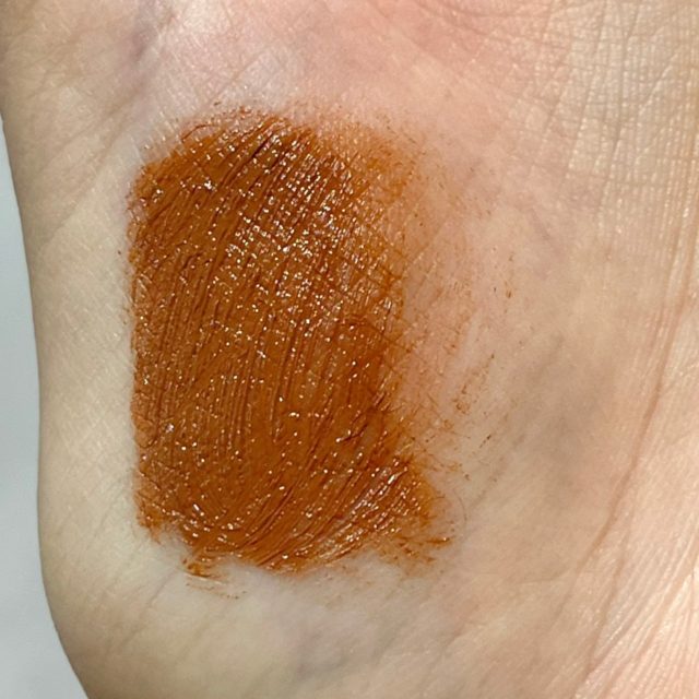 ケイト　ラッシュフォーマーEX（カラーWP）BR-1 温かい色彩（キャラメルブラウン）のスウォッチ