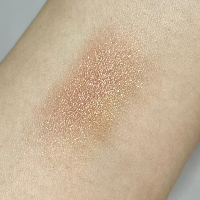 ケイト　レアマーブルカラーEX-1 レッドブラウン×イエローグリーン系カラーのスウォッチ