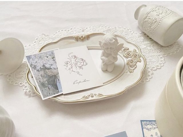 セリアインテリアプレートやオブジェ