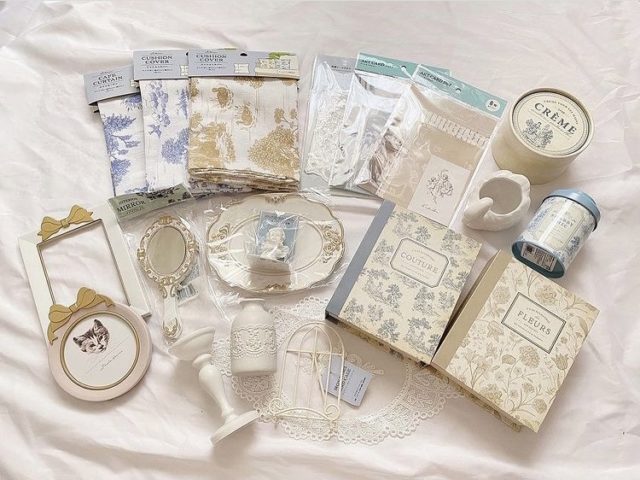 セリアインテリア色々パケ入り