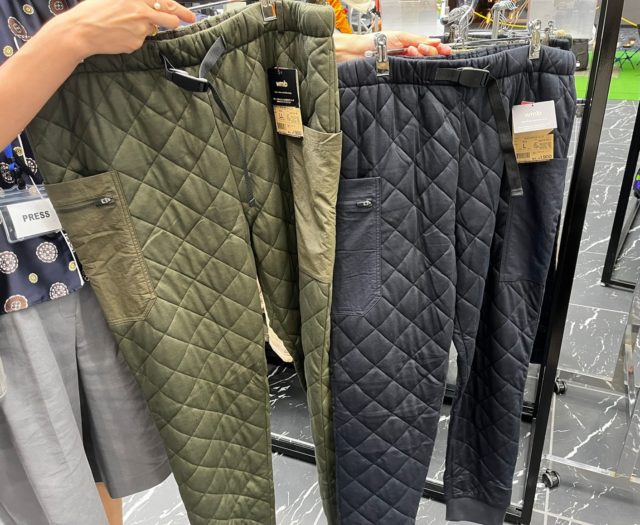 ワークマン「キルトポケットパンツ」