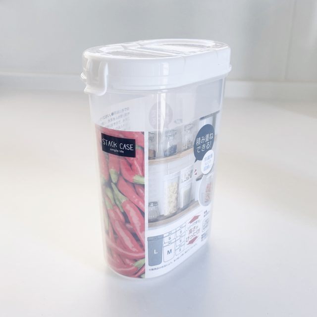 ストッカーを立てて物撮りした写真