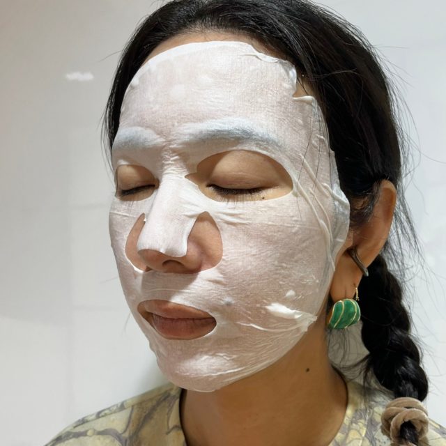 アンプル ウォーターゲルマスクの写真