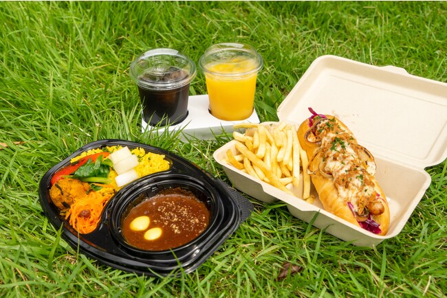 イベント限定のホットドッグやポップコーン