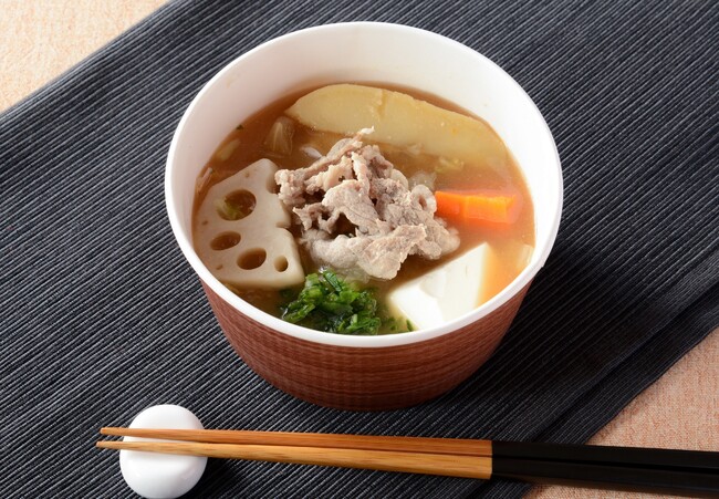 ごろごろ野菜のごちそう豚汁