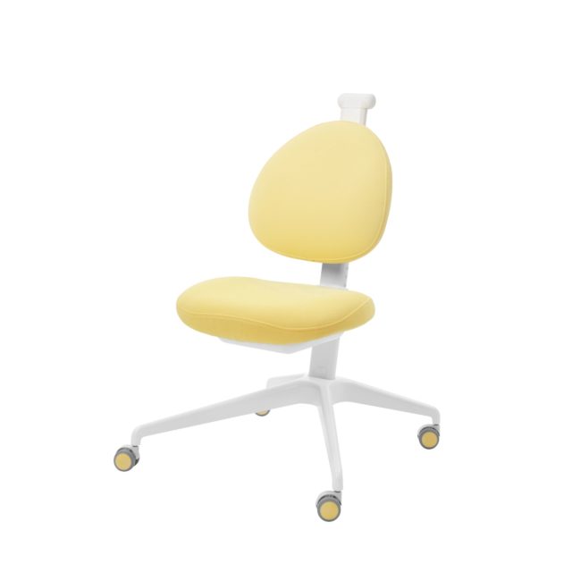 黄色い子ども用チェア