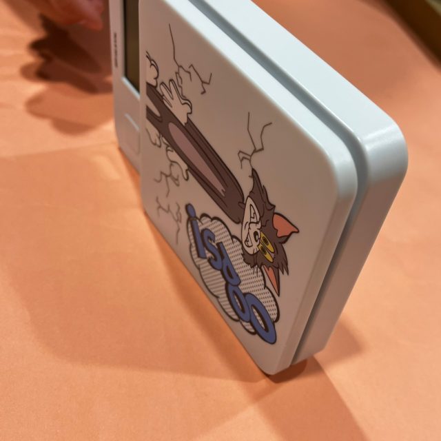 トムとジェリーのキッチンスケールを立てたところ