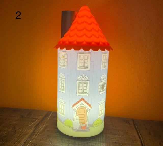 ムーミンやしきのライト