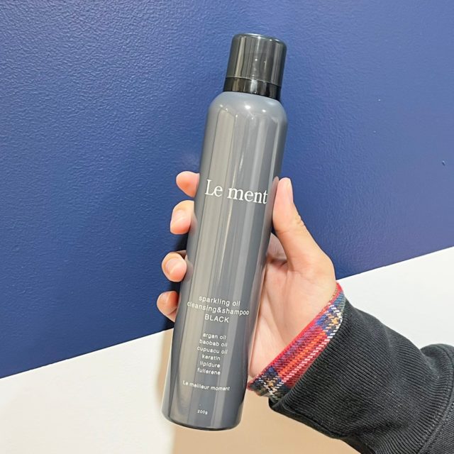 ルメント スパークリングオイル クレンジング＆シャンプー ブラックの商品画像