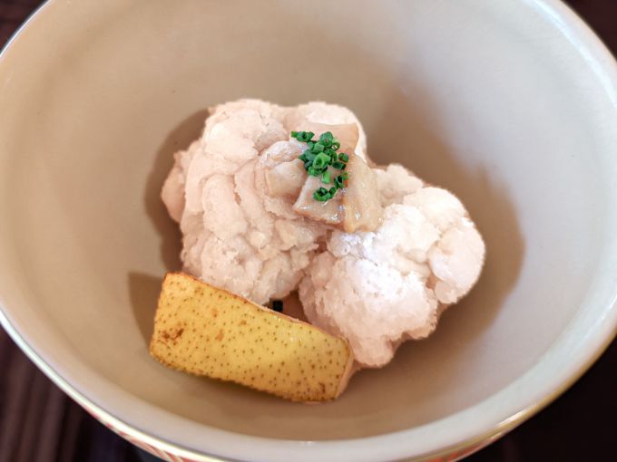 からすみ蕎麦ショートコースの写真