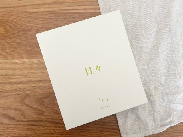 箱に入っている入浴剤