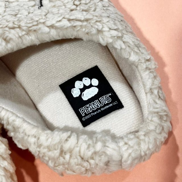 ルームシューズの中敷部分