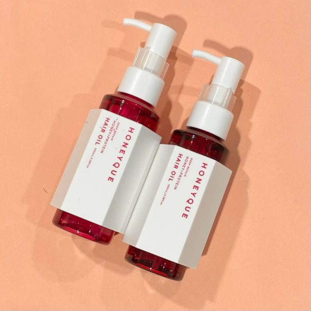 HONEYQUEのヘアオイルの写真