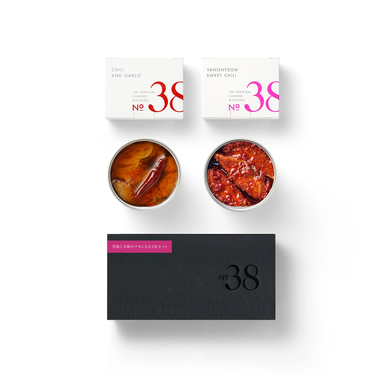 No.38 甘味と辛味がクセになる2缶セット