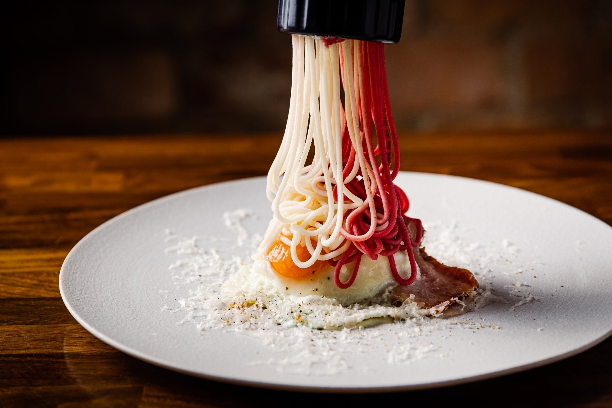 ベーコンエッグポテトサラダ