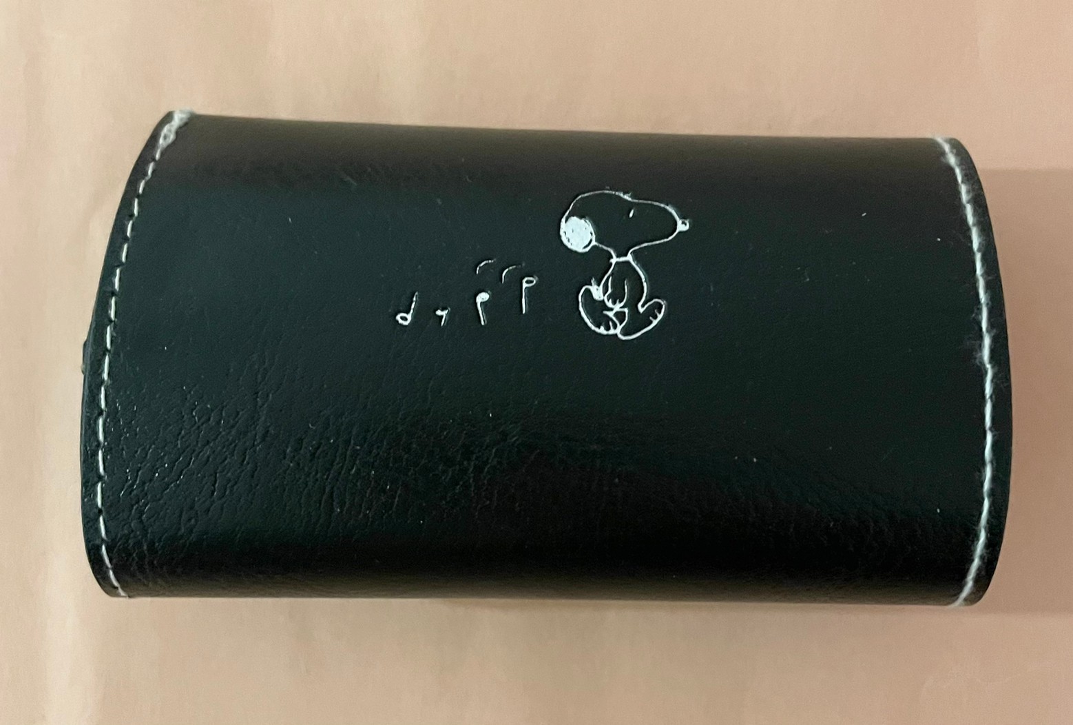 極小財布ブラックの裏面