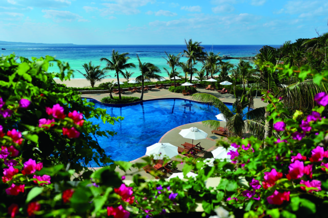 ブセナテラス花々