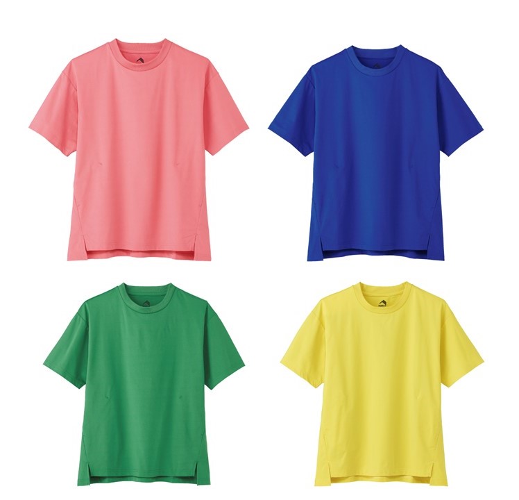 DRY サイドポケット T シャツ、ピンク、ブルーなど新色の画像