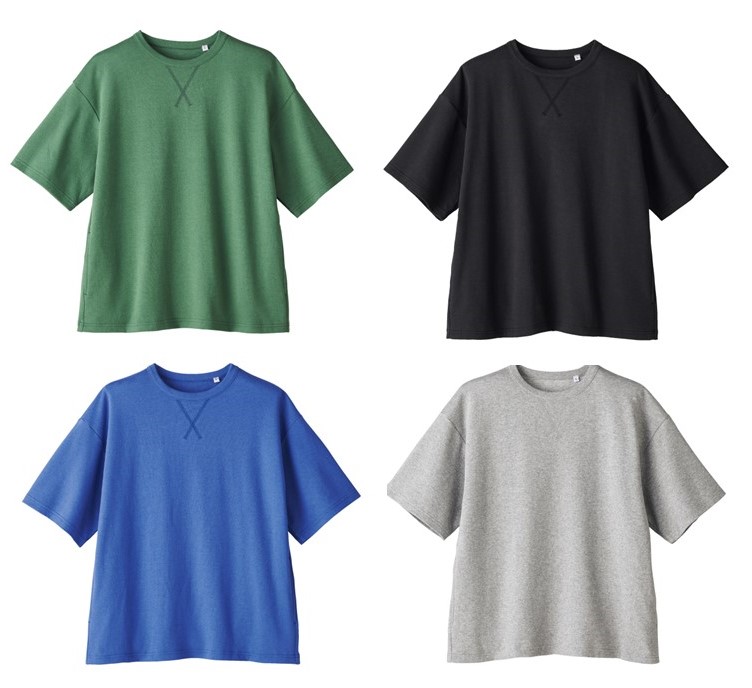 メンモリーハーフスリーブ、全色の画像