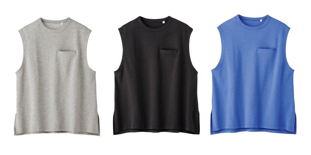 メンモリーマルチベスト、全色の画像