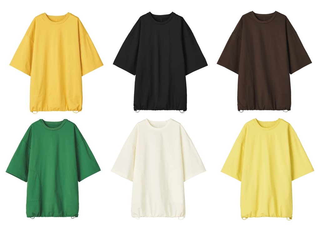 DRYサイドビッグチュニック、新色マスタードなど６色の画像