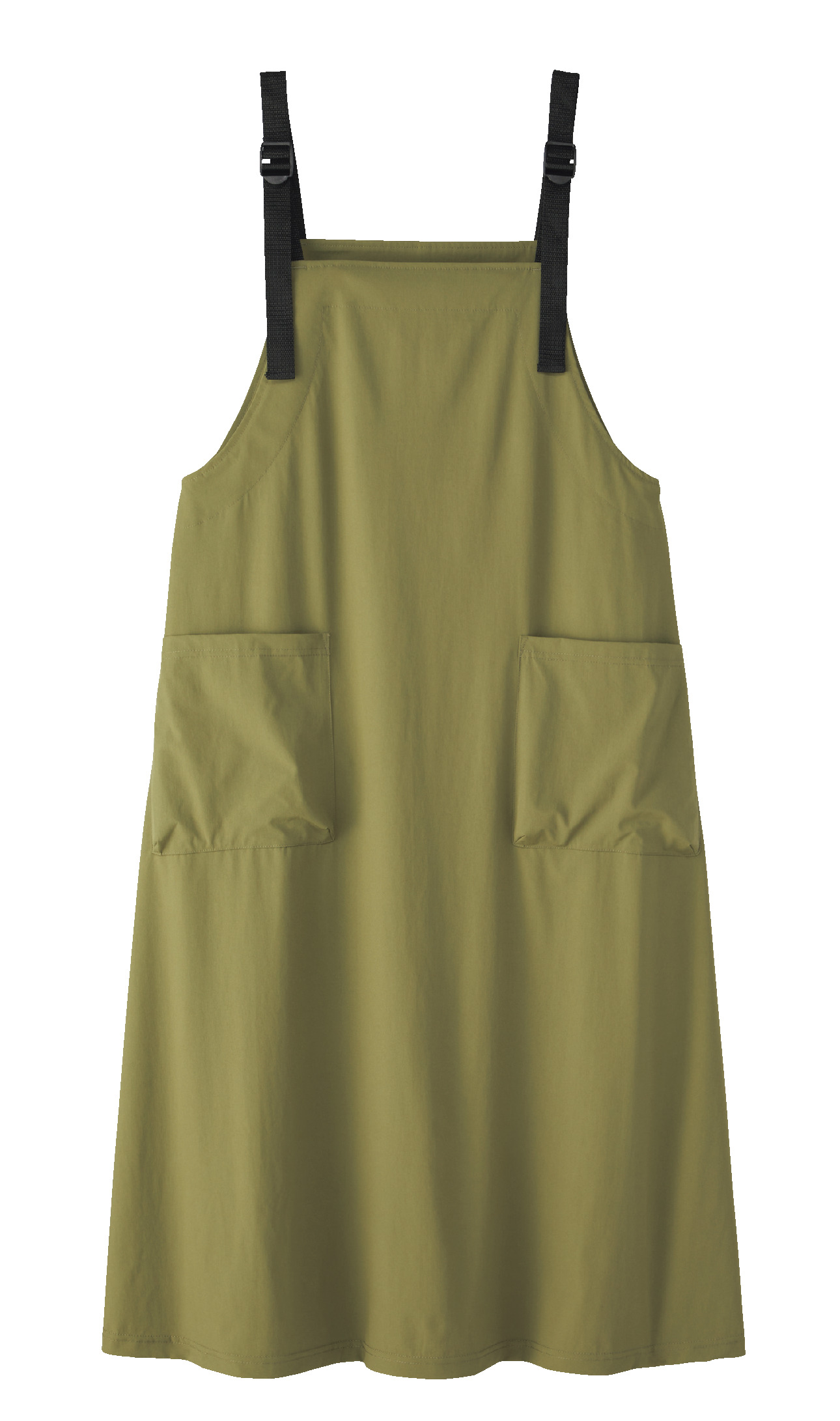 撥水ジャンパースカート、グリーンの画像