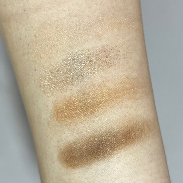 アイシャドウのカラーチャート