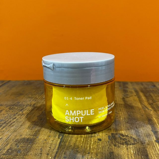 アンプルショット ピール&バランス　スキンコンディショナー トナーパッドの商品画像