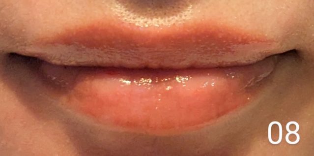 08　Coraliaでメイクした様子