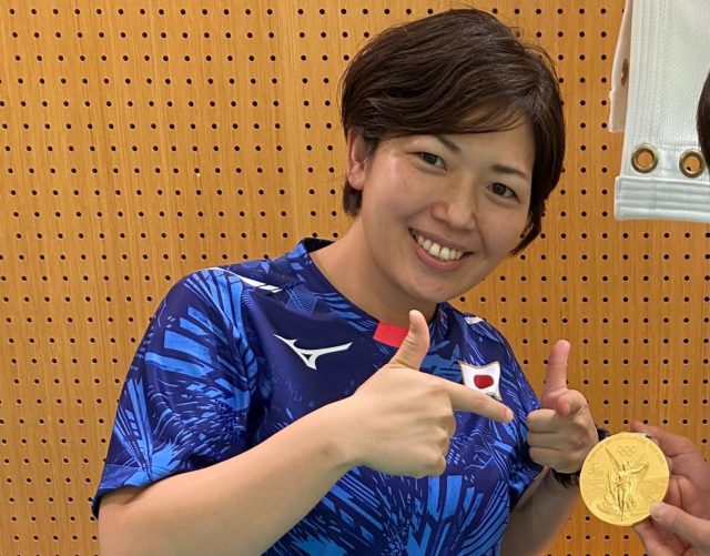 五輪トレーナ時の深井様